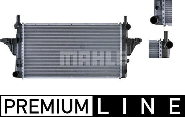 Radiateur moteur (Radiateur de refroidissement) MAHLE Aftermarket CR 609 000P