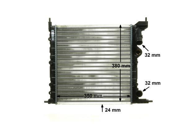 Radiateur moteur (Radiateur de refroidissement) MAHLE Aftermarket CR 615 000P
