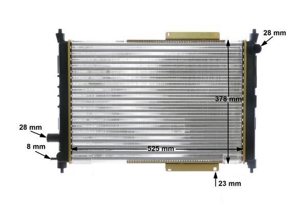 Radiateur moteur (Radiateur de refroidissement) MAHLE Aftermarket CR 622 000S