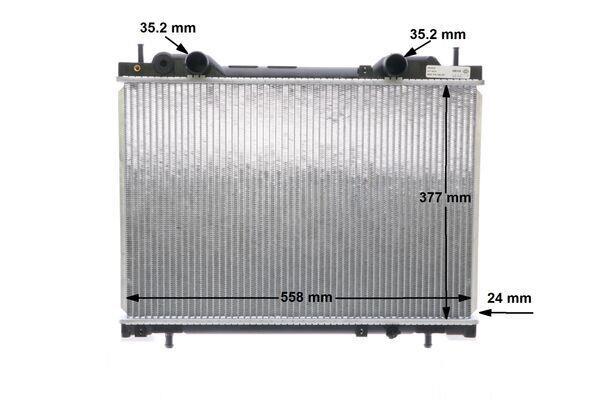 Radiateur moteur (Radiateur de refroidissement) MAHLE Aftermarket CR 656 000S