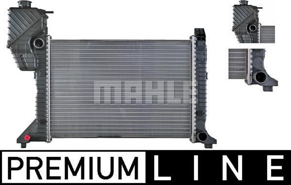 Radiateur moteur (Radiateur de refroidissement) MAHLE Aftermarket CR 677 000P