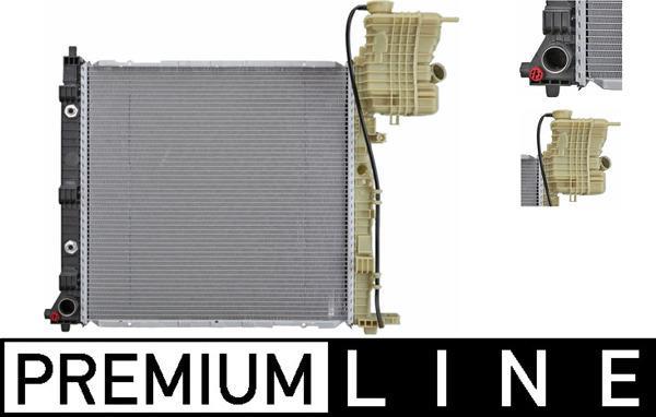 Radiateur moteur (Radiateur de refroidissement) MAHLE Aftermarket CR 680 000P