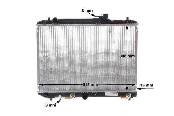 Radiateur moteur (Radiateur de refroidissement) MAHLE Aftermarket ref. CR 749 000S