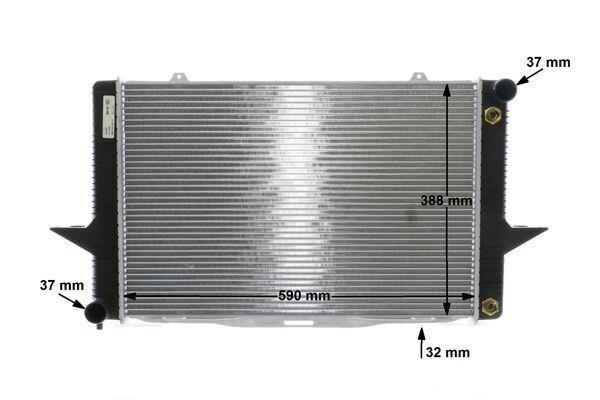 Radiateur moteur (Radiateur de refroidissement) MAHLE Aftermarket ref. CR 762 000S