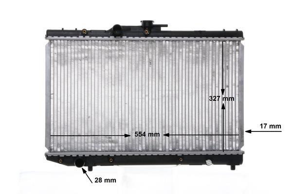 Radiateur moteur (Radiateur de refroidissement) MAHLE Aftermarket ref. CR 768 000S