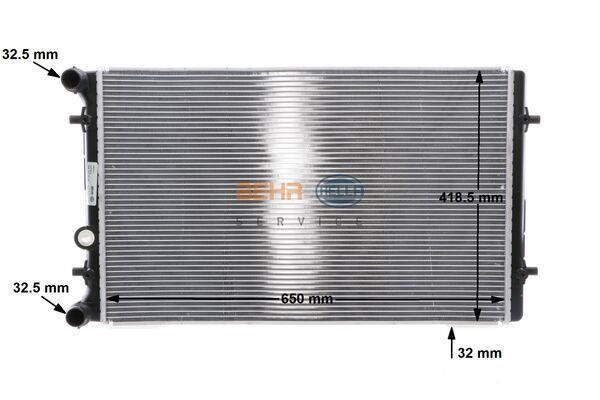 Radiateur moteur (Radiateur de refroidissement) MAHLE Aftermarket CR 769 000S