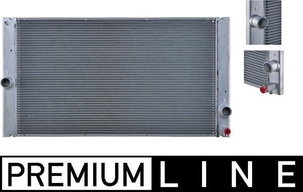 Radiateur moteur (Radiateur de refroidissement) MAHLE Aftermarket CR 779 000P