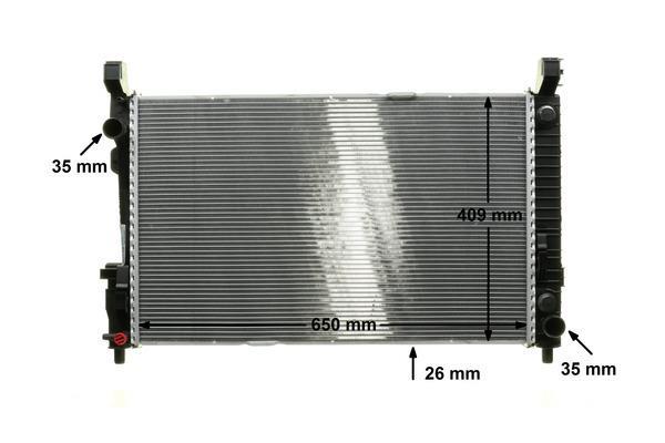 Radiateur moteur (Radiateur de refroidissement) MAHLE Aftermarket CR 781 000P