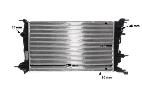 Radiateur moteur (Radiateur de refroidissement) MAHLE Aftermarket CR 840 000S