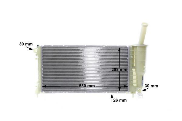 Radiateur moteur (Radiateur de refroidissement) MAHLE Aftermarket CR 843 000S