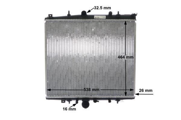 Radiateur moteur (Radiateur de refroidissement) MAHLE Aftermarket CR 852 000S
