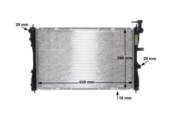 Radiateur moteur (Radiateur de refroidissement) MAHLE Aftermarket CR 858 000S