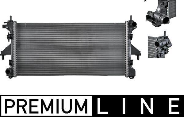 Radiateur moteur (Radiateur de refroidissement) MAHLE Aftermarket CR 880 000P