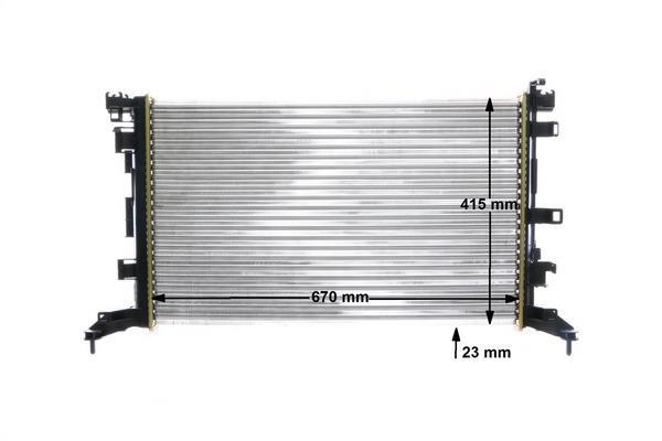 Radiateur moteur (Radiateur de refroidissement) MAHLE Aftermarket CR 897 000S