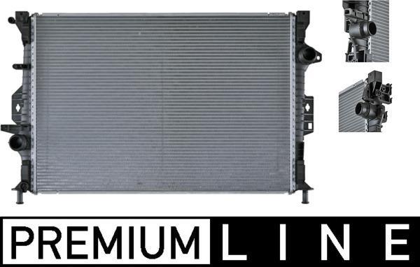 Radiateur moteur (Radiateur de refroidissement) MAHLE Aftermarket CR 907 000P