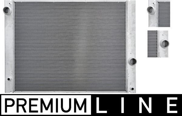 Radiateur moteur (Radiateur de refroidissement) MAHLE Aftermarket CR 917 000P
