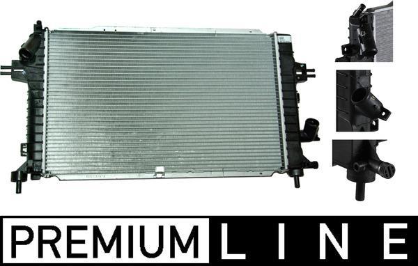 Radiateur moteur (Radiateur de refroidissement) MAHLE Aftermarket ref. CR 920 000P