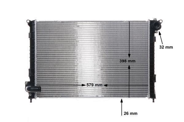 Radiateur moteur (Radiateur de refroidissement) MAHLE Aftermarket CR 983 000S
