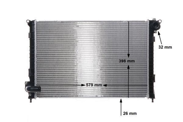 Radiateur moteur (Radiateur de refroidissement) MAHLE Aftermarket CR 983 000S
