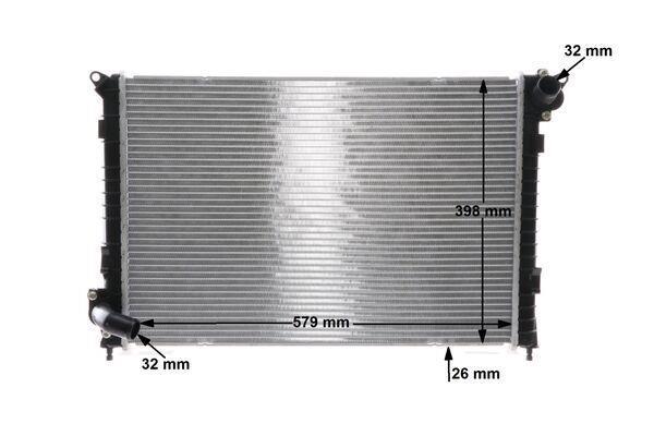 Radiateur moteur (Radiateur de refroidissement) MAHLE Aftermarket CR 985 000S
