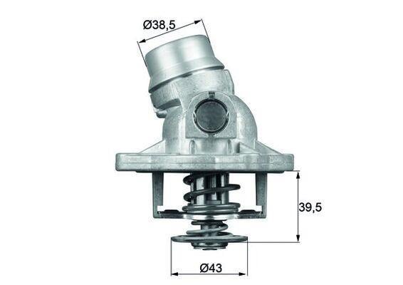 Thermostat d'eau (Calorstat) MAHLE Aftermarket ref. TI 32 88