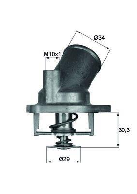 Thermostat d'eau (Calorstat) MAHLE Aftermarket ref. TI 2 92