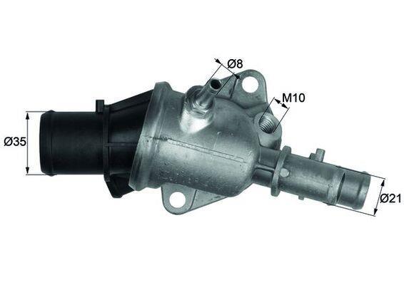 Thermostat d'eau (Calorstat) MAHLE Aftermarket ref. TI 115 88