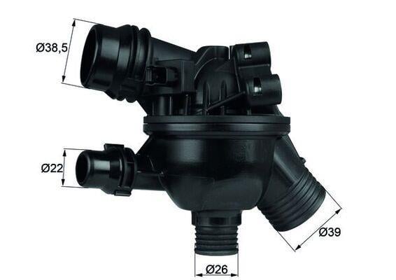 Thermostat d'eau (Calorstat) MAHLE Aftermarket ref. TM 19 102