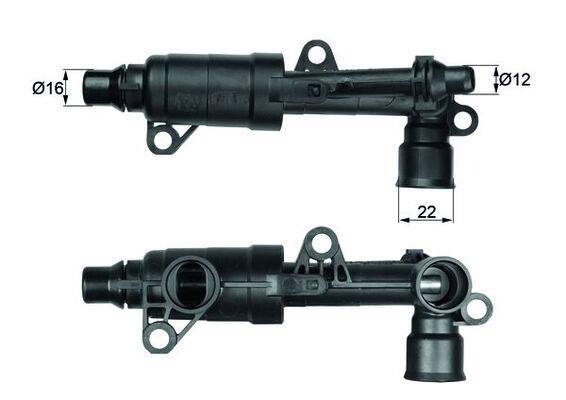 Thermostat, refroidissement d'huile MAHLE Aftermarket TO 11 86