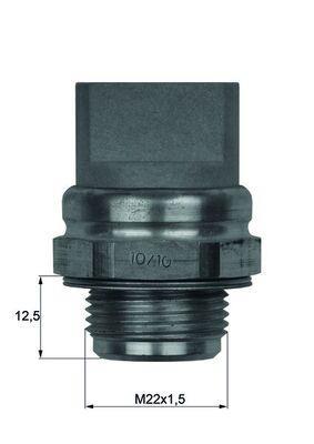 Interrupteur de température, ventilateur de radiateur MAHLE Aftermarket ref. TSW 32