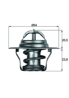 Thermostat d'eau (Calorstat) MAHLE Aftermarket ref. TX 14 80D