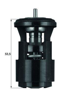 Thermostat d'eau (Calorstat) MAHLE Aftermarket ref. TX 41 80D