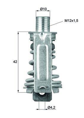 Thermostat d'eau (Calorstat) MAHLE Aftermarket ref. TX 99 70