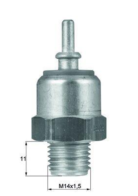 Interrupteur de température, ventilateur de radiateur MAHLE Aftermarket TSW 44D