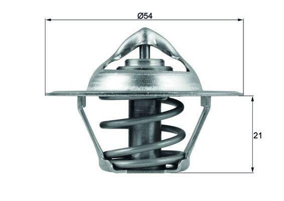 Thermostat d'eau (Calorstat) MAHLE Aftermarket ref. TX 112 83D