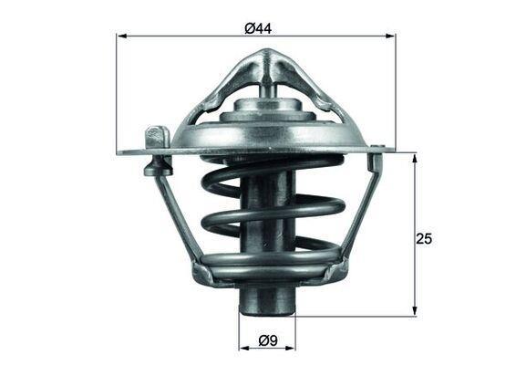 Thermostat d'eau (Calorstat) MAHLE Aftermarket ref. TX 113 88D