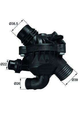 Thermostat d'eau (Calorstat) MAHLE Aftermarket ref. TM 30 97