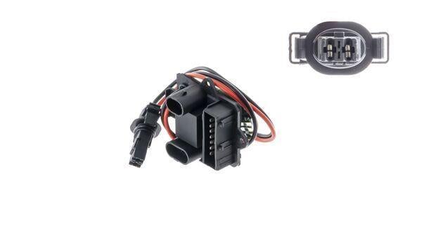 Résistance, pulseur d'air habitacle (Élément de commande, chauffage/ventilation) MAHLE Aftermarket ABR 125 000S