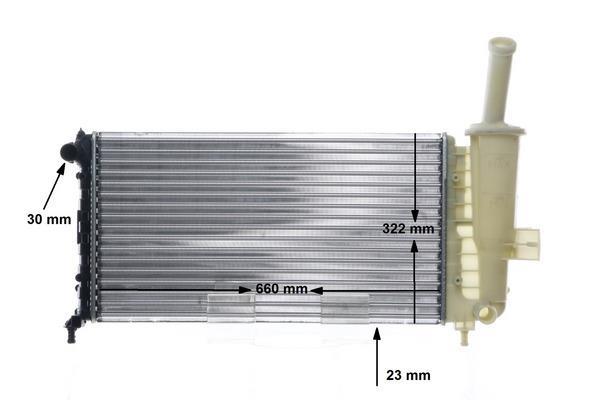 Radiateur moteur (Radiateur de refroidissement) MAHLE Aftermarket CR 1443 000S