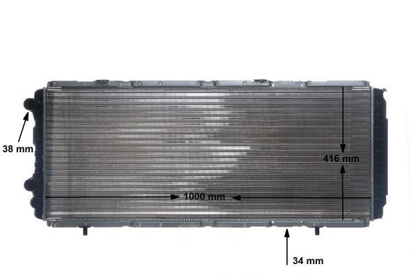 Radiateur moteur (Radiateur de refroidissement) MAHLE Aftermarket CR 1430 000S