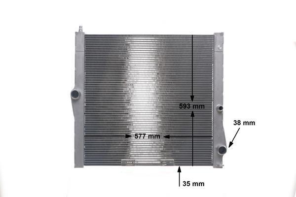Radiateur moteur (Radiateur de refroidissement) MAHLE Aftermarket CR 1903 000S