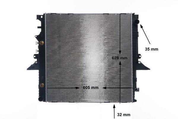 Radiateur moteur (Radiateur de refroidissement) MAHLE Aftermarket CR 1905 000S