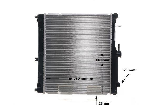 Radiateur moteur (Radiateur de refroidissement) MAHLE Aftermarket CR 1964 000S