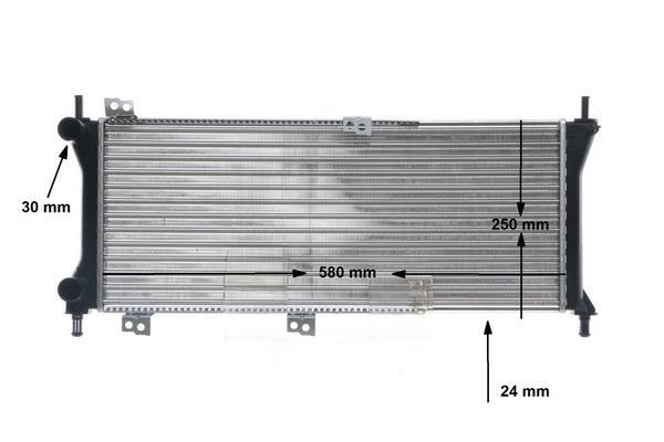 Radiateur moteur (Radiateur de refroidissement) MAHLE Aftermarket CR 2173 000S