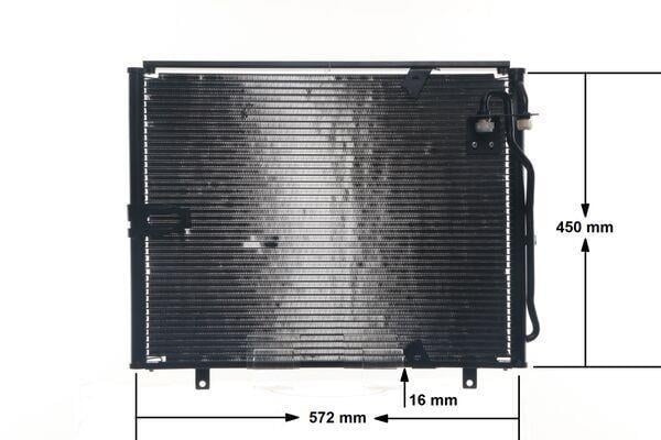 Condenseur, climatisation (Radiateur de climatisation) MAHLE Aftermarket ref. AC 148 000S