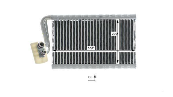 Evaporateur climatisation MAHLE Aftermarket ref. AE 167 000P