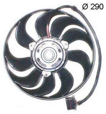 Ventilateur de refroidissement du moteur (Motoventilateur) MAHLE Aftermarket CFF 373 000S