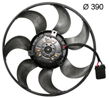 Ventilateur de refroidissement du moteur (Motoventilateur) MAHLE Aftermarket CFF 380 000S