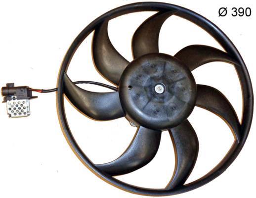 Ventilateur de refroidissement du moteur (Motoventilateur) MAHLE Aftermarket CFF 380 000S