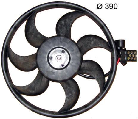 Ventilateur de refroidissement du moteur (Motoventilateur) MAHLE Aftermarket CFF 381 000S